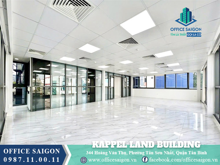 Mặt bằng toà nhà Kappel Land Building Hoàng Văn Thụ