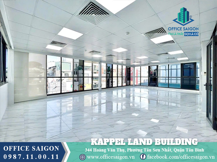 Mặt bằng toà nhà Kappel Land Building Hoàng Văn Thụ