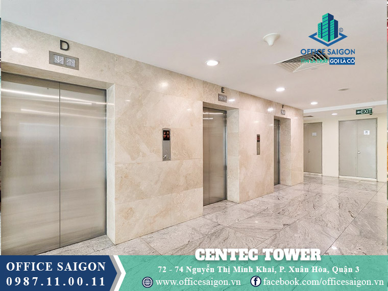 Thang máy toà nhà Centec Tower Nguyễn Thị Minh Khai