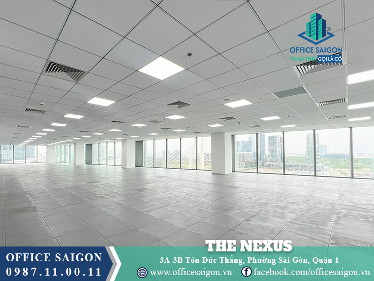 Mặt sàn rộng, view đẹp, đón ánh sáng tự nhiên