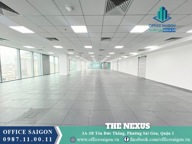 Diện tích văn phòng trống cho thuê tại The Nexus