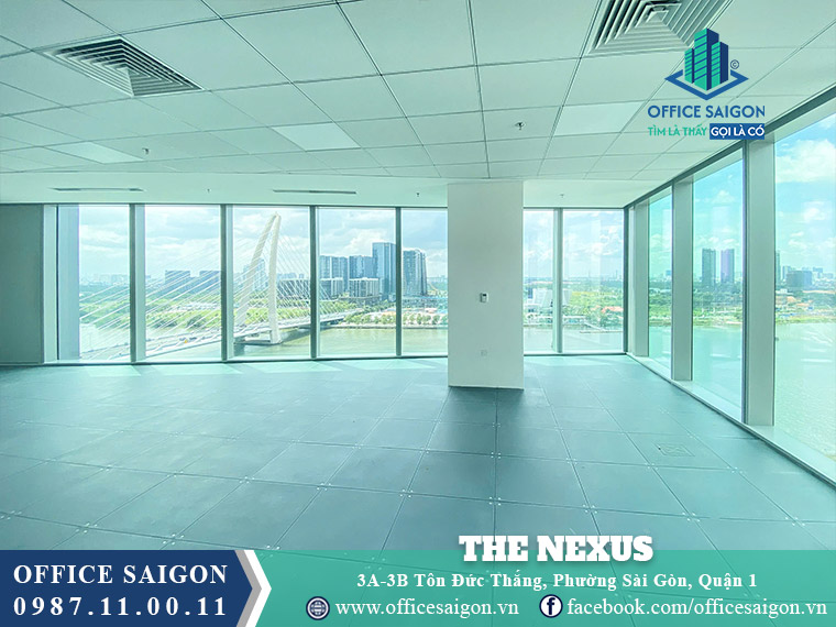 Diện tích cho thuê văn phòng tại tầng 11 toà nhà The Nexus