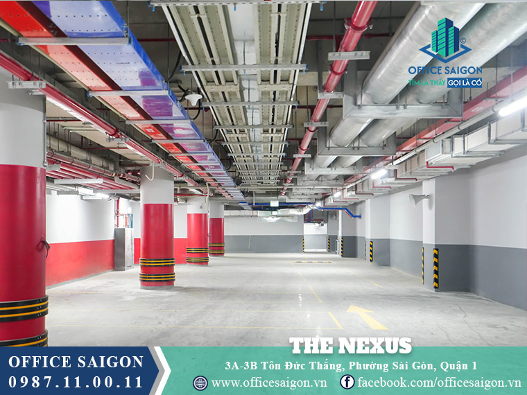 Hầm xe rộng rãi, sức chứa lớn