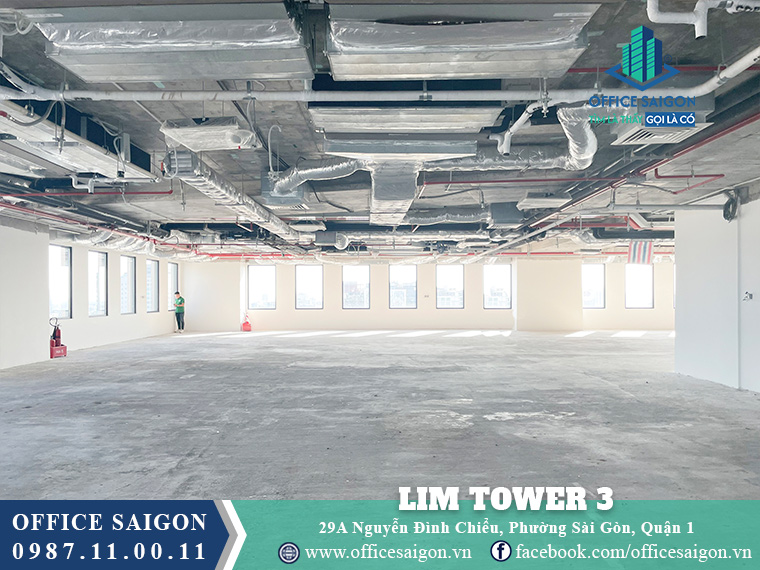 Mặt bằng toà nhà Lim 3 Tower Nguyễn Đình Chiểu