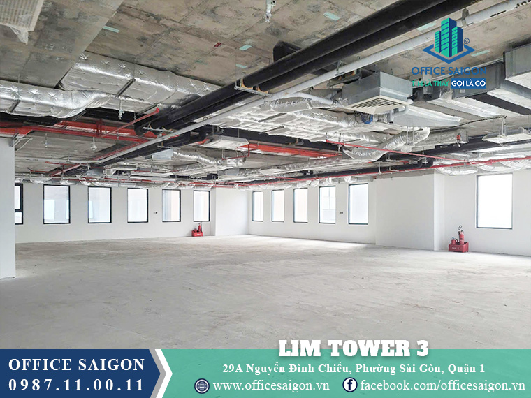 Mặt bằng toà nhà Lim 3 Tower Nguyễn Đình Chiểu
