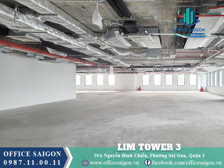 Mặt bằng toà nhà Lim 3 Tower Nguyễn Đình Chiểu