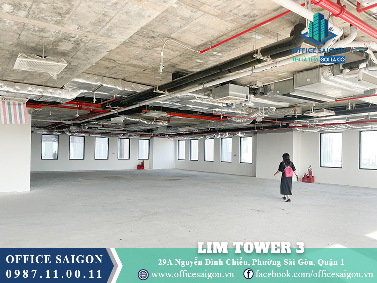 Mặt bằng toà nhà Lim 3 Tower Nguyễn Đình Chiểu