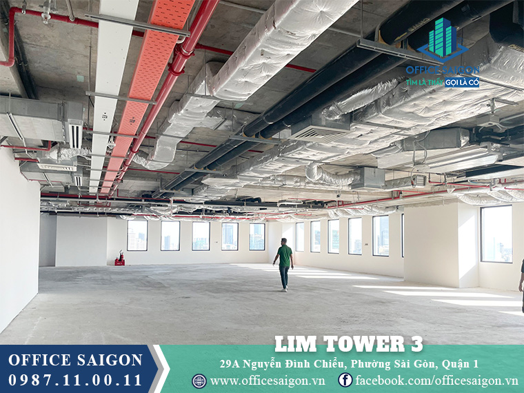 Mặt bằng toà nhà Lim 3 Tower Nguyễn Đình Chiểu