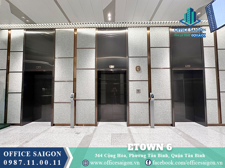 Thang máy tại tòa nhà
