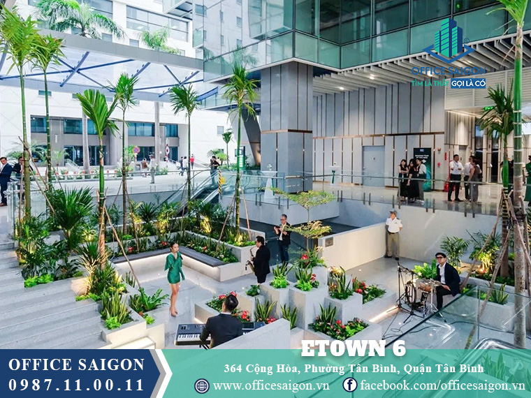 Tiện ích tòa nhà Etown 6 Cộng Hoà