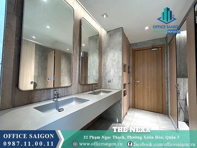 Toilet hiện đại, riêng biệt ở mỗi tầng