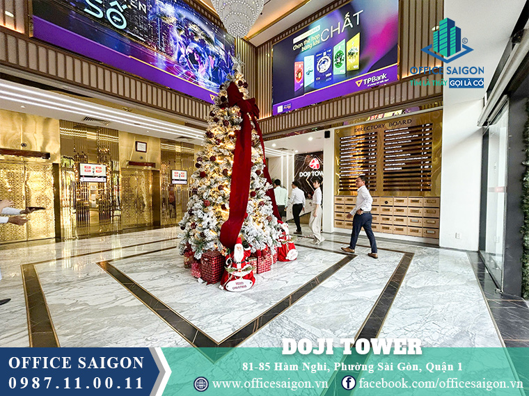 Sảnh toà nhà Doji Tower Hàm Nghi
