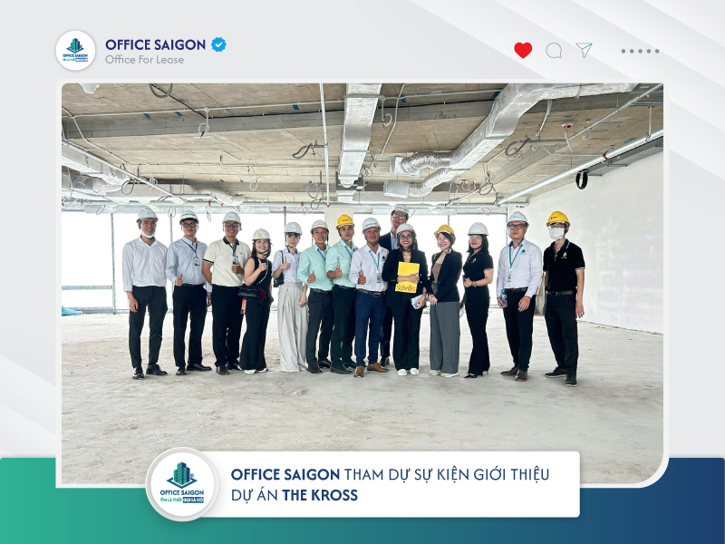 Sự kiện ra mắt dự án The Kross - văn phòng hạng A quận 1