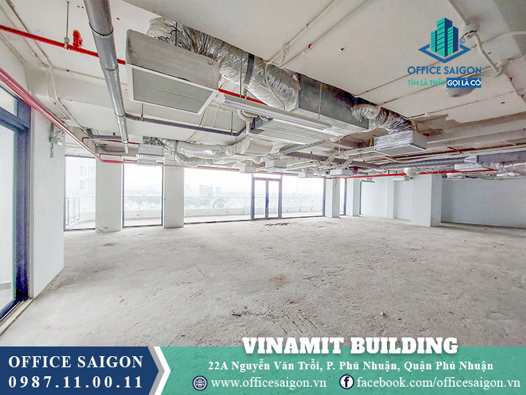Mặt bằng toà nhà Vinamit Building Nguyễn Văn Trỗi