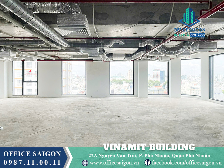 Mặt bằng toà nhà Vinamit Building Nguyễn Văn Trỗi