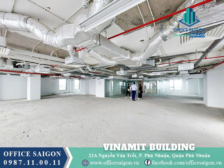 Mặt bằng toà nhà Vinamit Building Nguyễn Văn Trỗi
