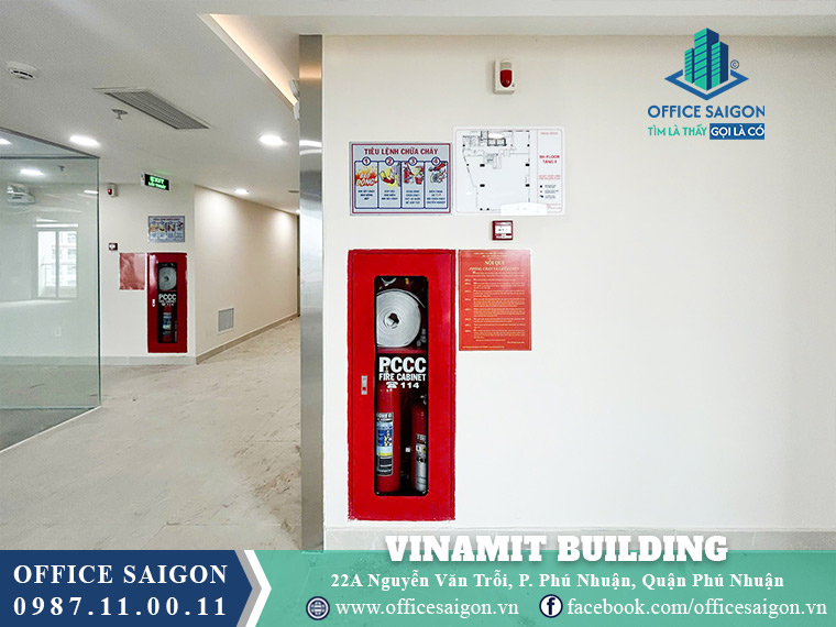 Mặt bằng toà nhà Vinamit Building Nguyễn Văn Trỗi