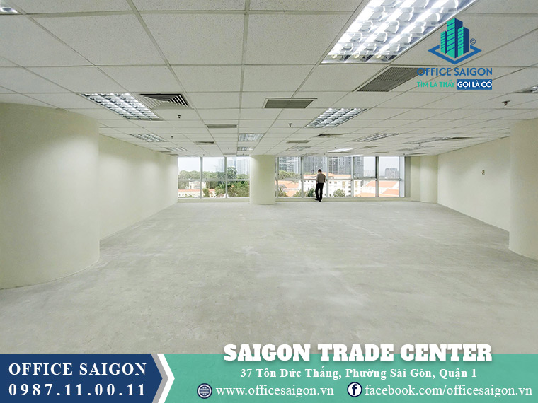 Diện tích cho thuê toà nhà Saigon Trade Center