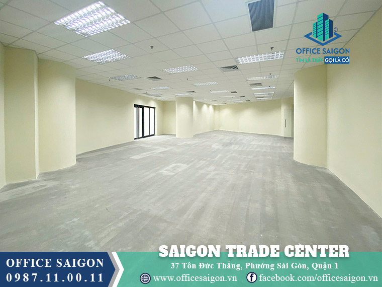 Diện tích cho thuê toà nhà Saigon Trade Center