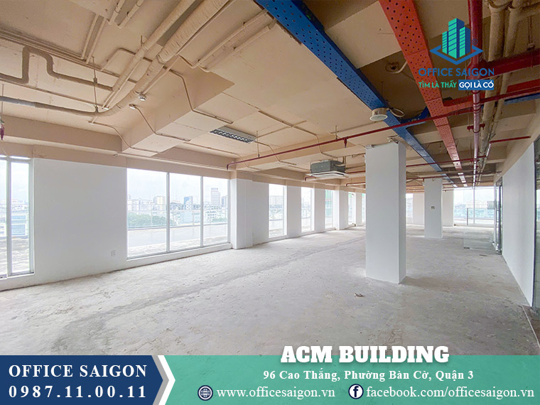 Diện tích cho thuê toà nhà ACM Building Cao Thắng