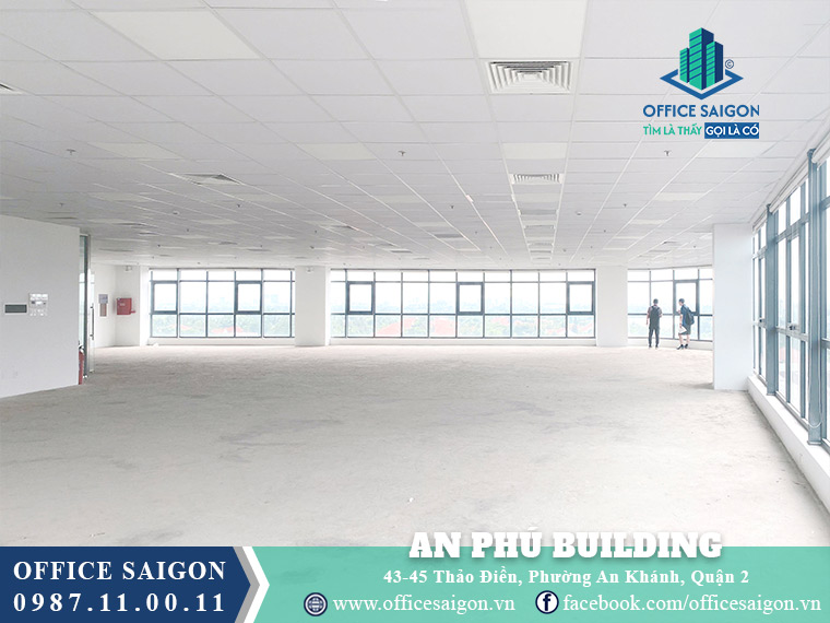 Mặt bằng cho thuê An Phú Building Thảo Điền