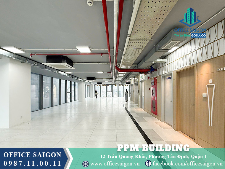 Mặt bằng toà nhà PPM Building Đường Trần Quang Khải Quận 1