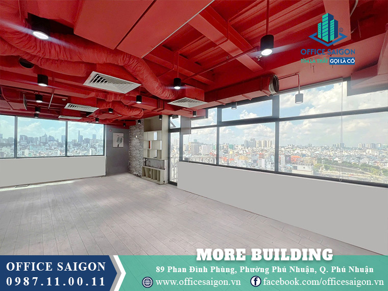 Diện tích cho thuê toà nhà More Building Phan Đình Phùng