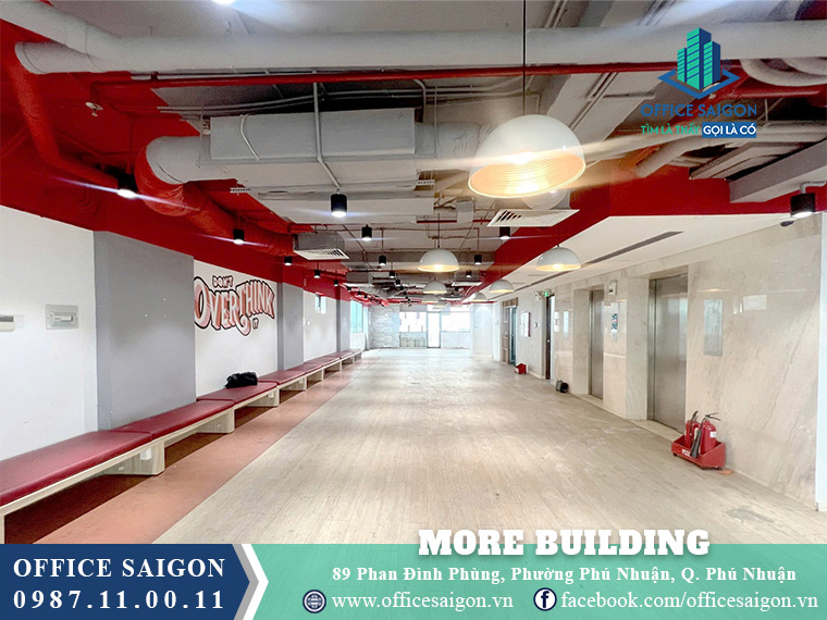 Diện tích cho thuê toà nhà More Building Phan Đình Phùng