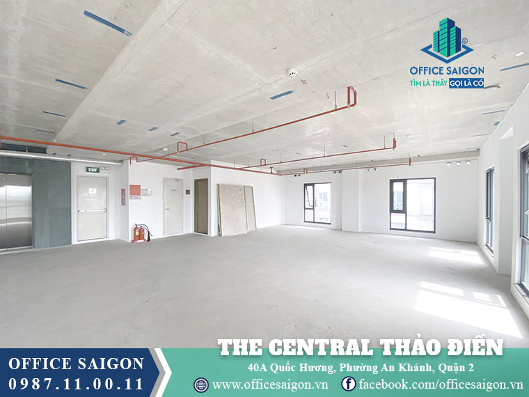 Mặt bằng nhà The Central Thảo Điền