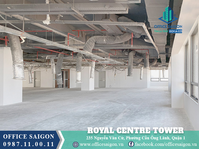 Diện tích cho thuê toà nhà Royal Centre Tower