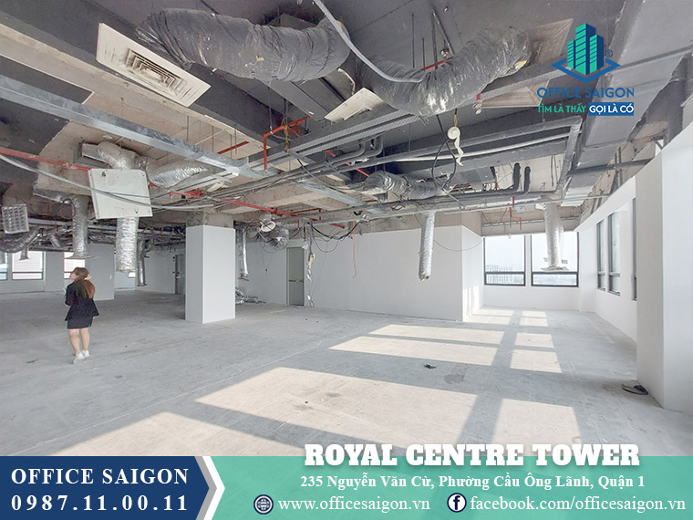 Diện tích cho thuê toà nhà Royal Centre Tower
