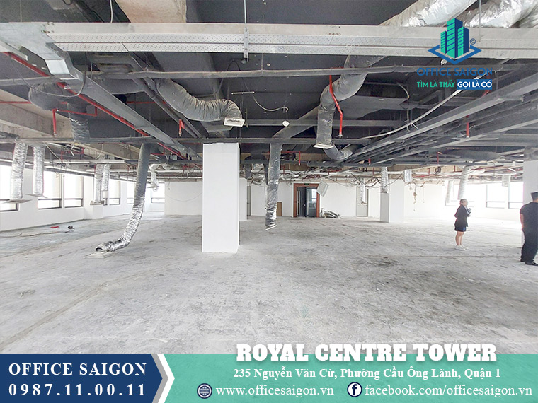 Diện tích cho thuê toà nhà Royal Centre Tower