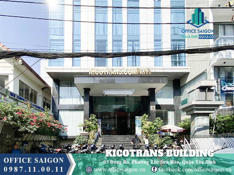 Lối vào tòa nhà Kicotrans Building Đống Đa
