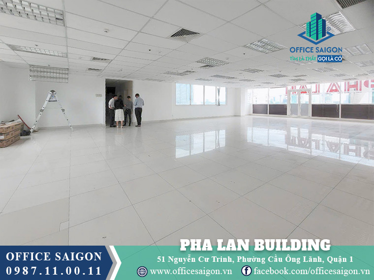 Diện tích cho thuê toà nhà Pha Lan Building