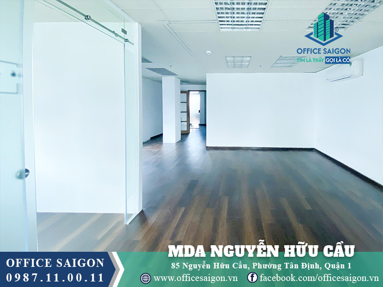 Diện tích cho thuê toà nhà MDA Nguyễn Hữu Cầu