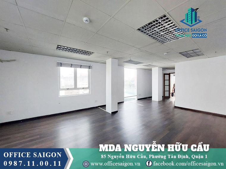 Diện tích cho thuê toà nhà MDA Nguyễn Hữu Cầu