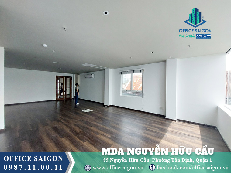 Diện tích cho thuê toà nhà MDA Nguyễn Hữu Cầu