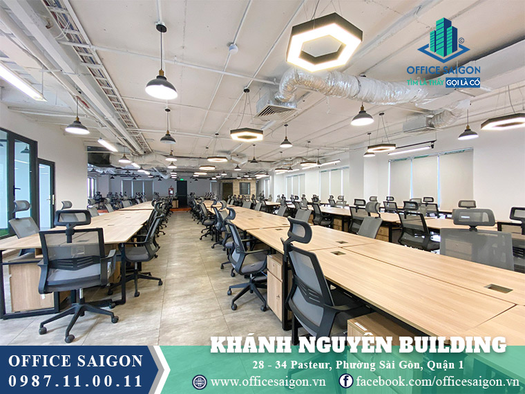 Sàn có nội thất toà nhà Khánh Nguyên Building