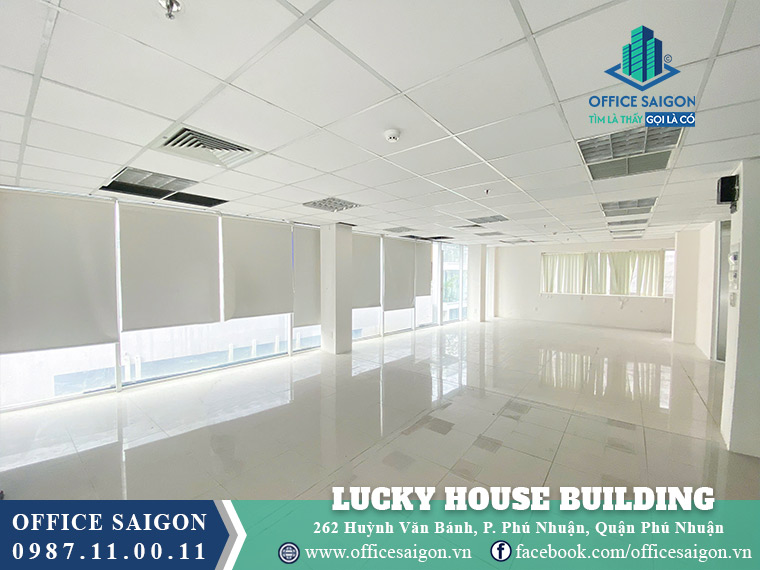 Diện tích cho thuê Lucky House Building