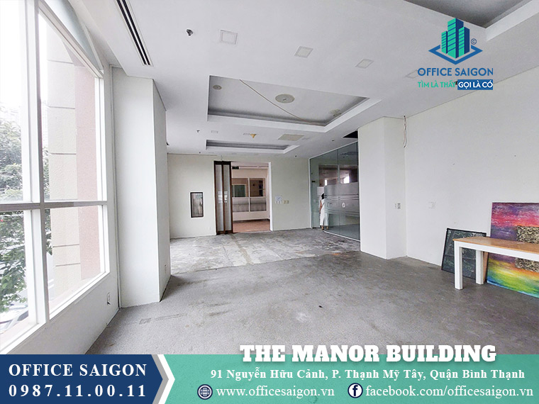 Diện tích cho thuê The Manor Building Nguyễn Hữu Cảnh
