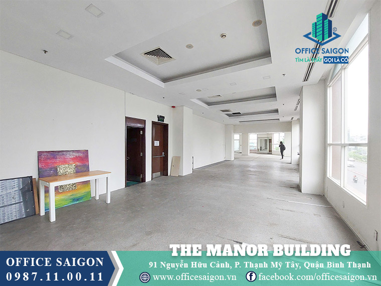 Diện tích cho thuê The Manor Building Nguyễn Hữu Cảnh