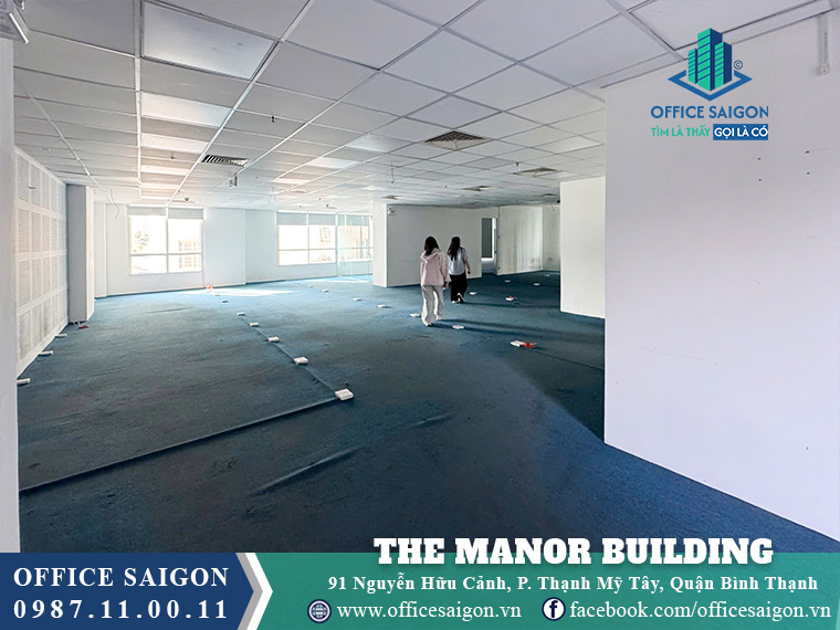 Mặt bằng cho thuê The Manor Building Nguyễn Hữu Cảnh