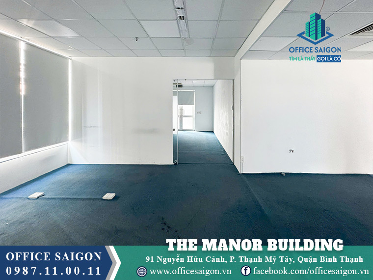 Mặt bằng cho thuê The Manor Building Nguyễn Hữu Cảnh