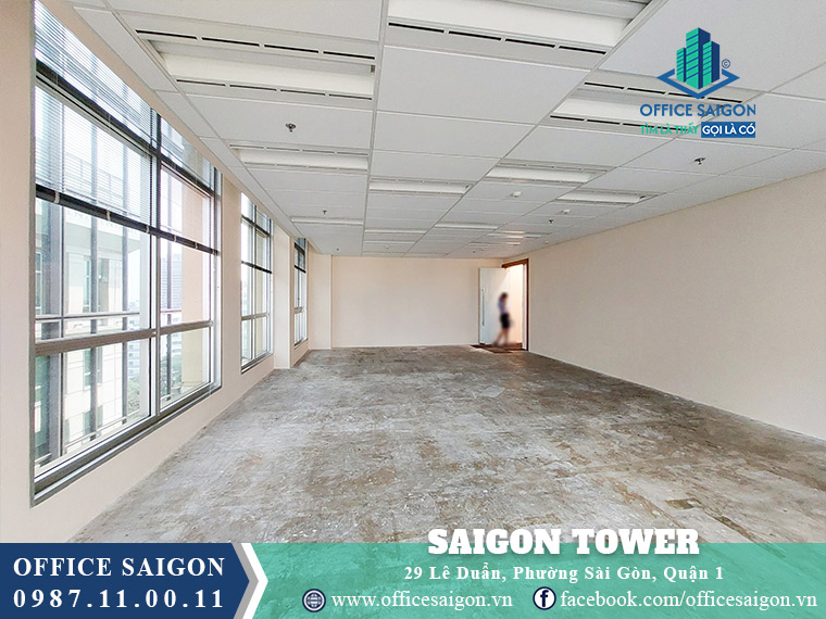 Diện tích cho thuê Saigon Tower Phường Sài Gòn