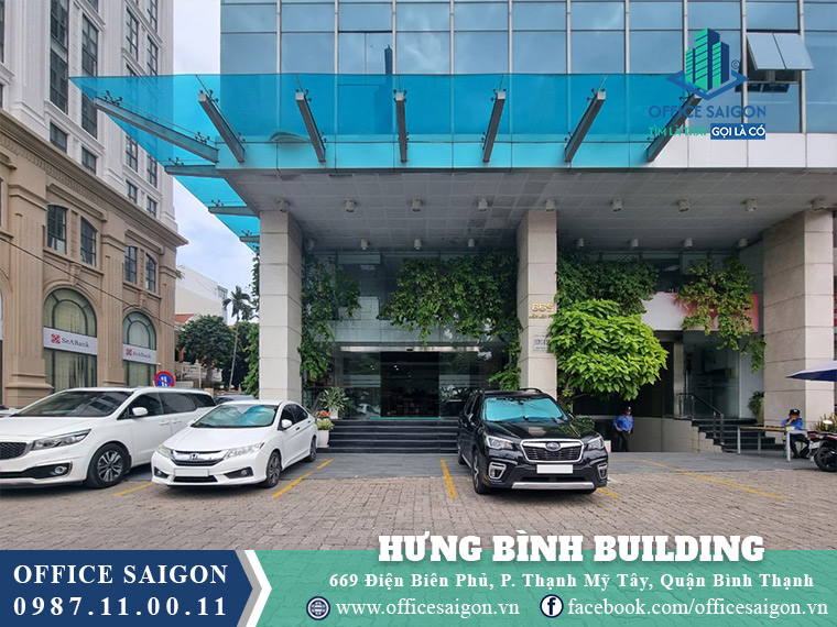 Lối vào Hưng Bình Tower Điện Biên Phủ