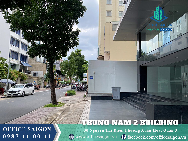 Mặt tiền Trung Nam 2 Building đường Nguyễn Thị Diệu