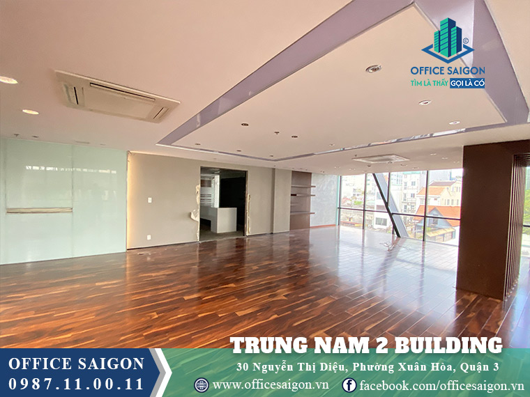 Sàn cho thuê 100m2 Trung Nam 2 Building đường Nguyễn Thị Diệu