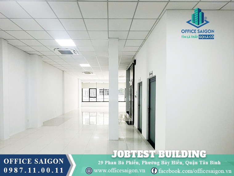 Diện tích cho thuê 165m2 lầu 1