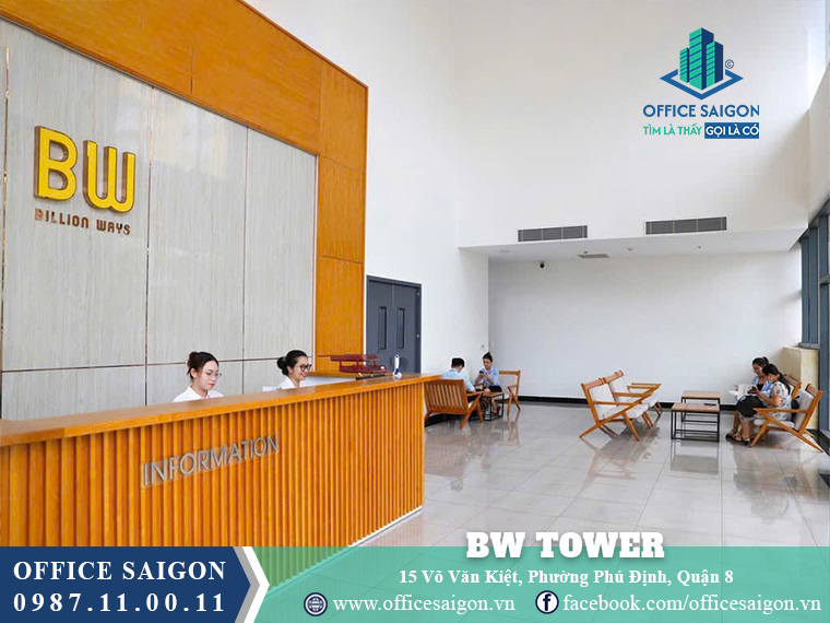 Lễ tân BW Tower Võ Văn Kiệt