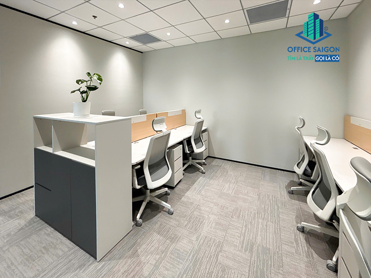 Cụm bàn làm việc W Signature Center Phú Mỹ Hưng Tower